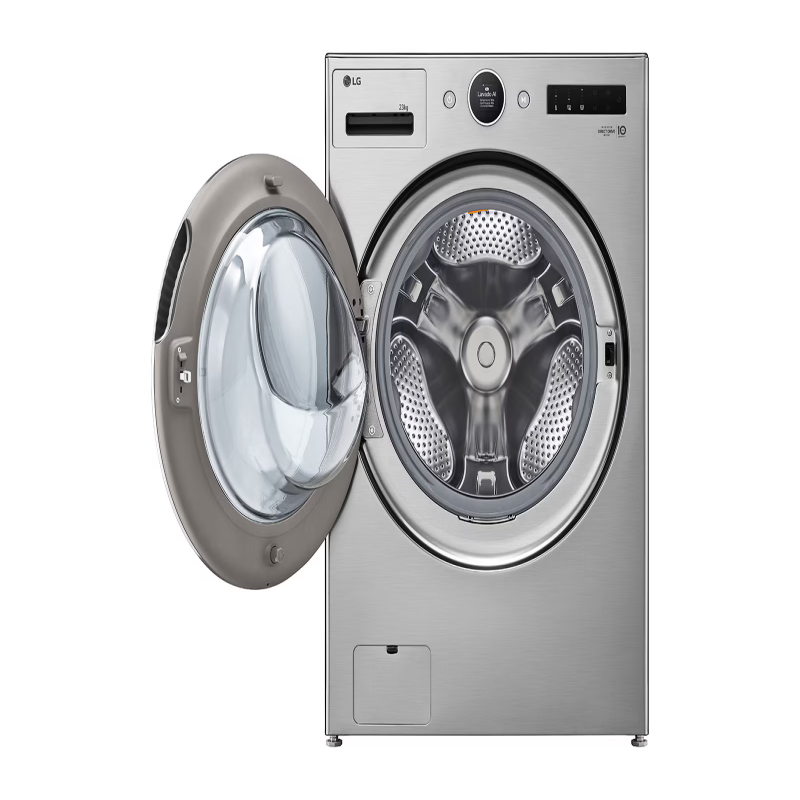 Lg LAVADORA DE CARGA FRONTAL ELECTRICA DE 23KG TURBOWASH 360 AI DD CON VAPOR 23VFXS6